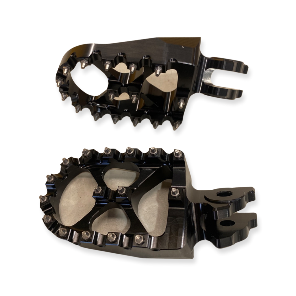 Talaria X3 Pro upgraded foot pegs for better grip