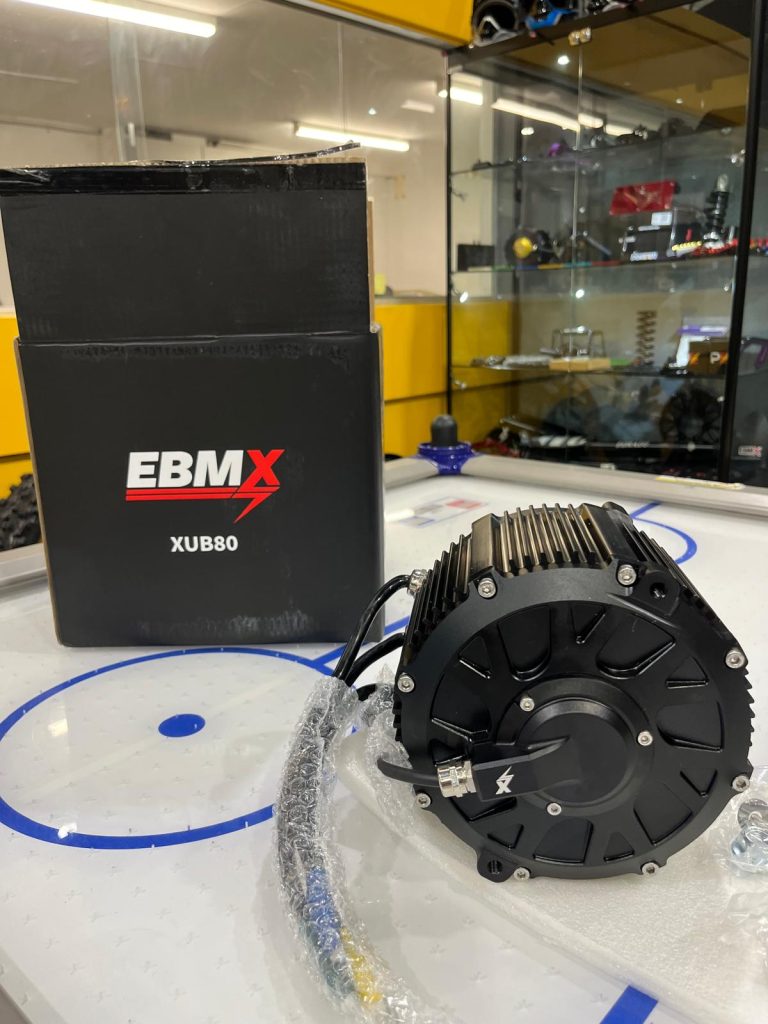EBMX XUB-80 motor upgrade for the Surron Ultra Bee X