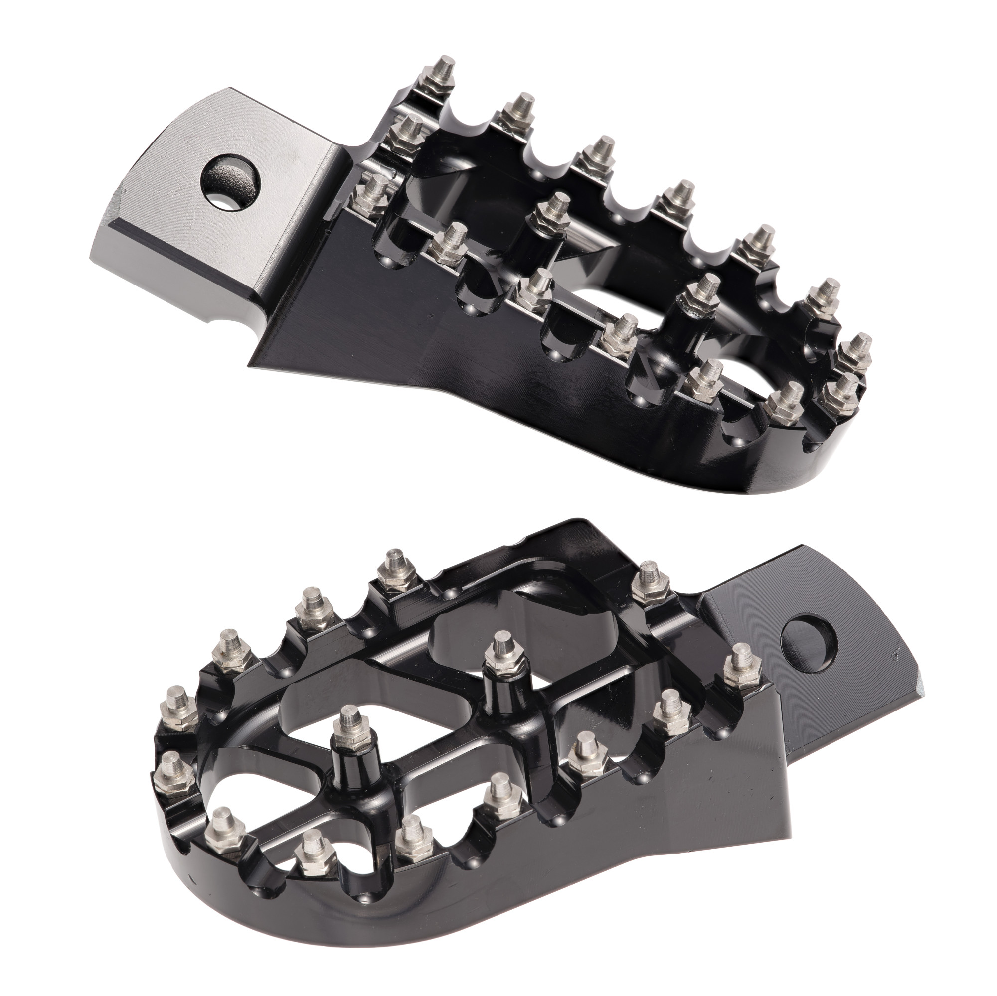 Foot Peg and Brace Bundle – Black – view 2