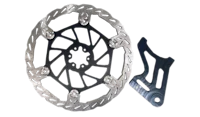 250mm Front and Rear Brake Rotor Kit for SurRon Light Bee and Talaria Sting – view 3